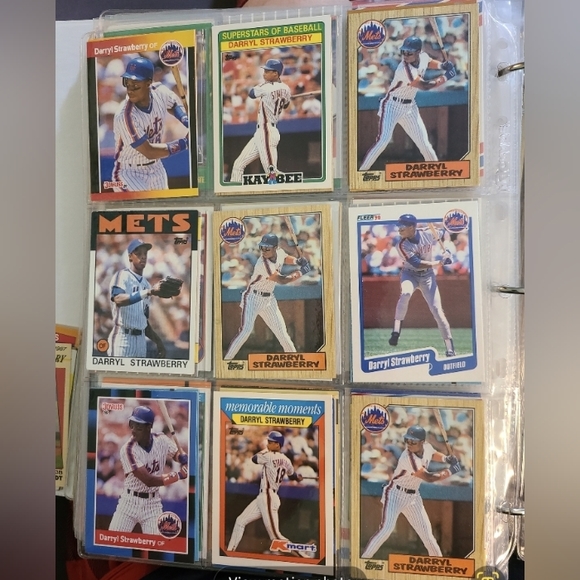 Collection of Darrell Strawberry baseball cards total of 54 cards - Picture 4 of 7